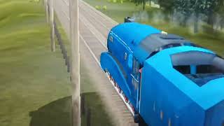 mallard speed record steam train [upl. by Towrey853]