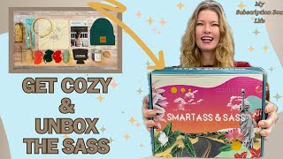 Smartass amp Sass  Get Cozy amp Unbox the Surprises  November 2023 [upl. by Aimit]