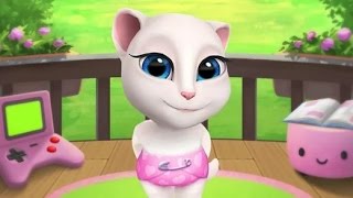 Testing The Creepy Talking Angela App Theory DO NOT DOWNLOAD [upl. by Rahm]