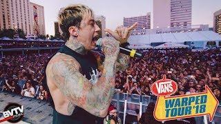 Falling In Reverse  quotLosing My Lifequot LIVE  Warped Tour 2018 [upl. by Anaela]