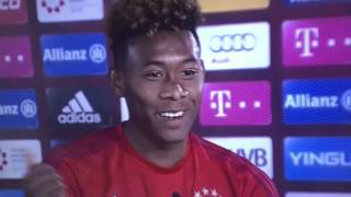 David Alaba lustige Pressekonferenz quotDer erlaubt si wos oidaquot SSNHD [upl. by Acinyt148]