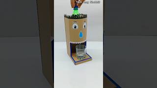 Water Dispenser Machine  How to make water dispenser from cardboard shorts viralshort dispenser [upl. by Lati308]