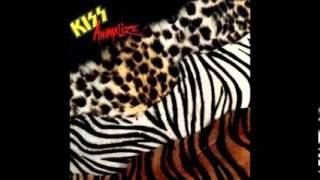 Heavens on fire backing track  Kiss [upl. by Reffotsirhc]