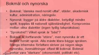 Bokmål och nynorsk abrupt slut [upl. by Annavoig]