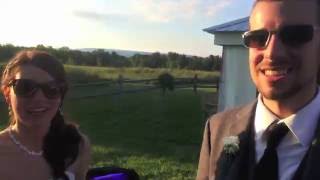 Groom sees color for the first time with EnChroma Glasses Surprise wedding gift [upl. by Jasmine289]