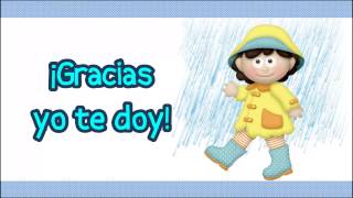 Gracias Dios por la lluvia Coro infantil [upl. by Willow]