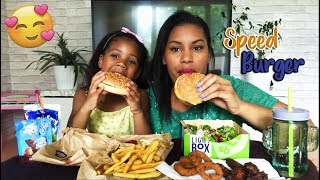 SPEED BURGER MUKBANG  SHOUTOUTS┃DÉGUSTATION┃먹방 [upl. by Zelde]