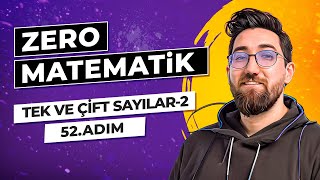 Zero Matematik Kampı  52Adım  Tek ve Çift Sayılar2  Başlangıç Serisi  merthoca [upl. by Merilee657]