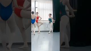 Ballet Practice 278 Exercise Flexibility stretching shorts ballet balletvideo [upl. by Hbahsur]