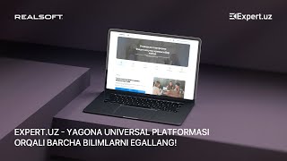 Expertuz  yagona universal platformasi orqali barcha bilimlarni egallang [upl. by Brendan]