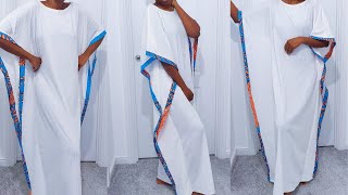 How to Sew a Simple Kaftan in Minutes [upl. by Blackwell]