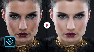 Skin Retouch Photoshop Tutorial  Imagenomic portraiture 365 [upl. by Lewes]