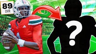 We Have a NEW Quarterback FULL Offseason  College Football 25 Miami Dynasty  Ep7 [upl. by Mallin]