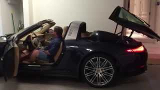 Porsche Targa 4 Top Removal [upl. by Higinbotham931]