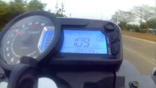 Keeway RKV200 topspeed test 1 [upl. by Wamsley]