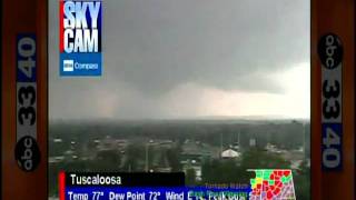 ABC 3340 Coverage of the April 27 2011 Outbreak 500 to 515 pm [upl. by Aramaj]