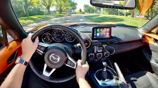 Modified 2019 Mazda MX5 Miata 30th Anniversary  POV Driving Impressions [upl. by Flem]