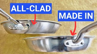 Made In vs AllClad Cookware My Unfiltered Comparison After 3 Years [upl. by Cinimod]