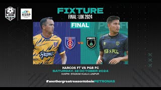 LIVE HARCOS FT vs PGB FC  FINAL LBK 2024 [upl. by Madlin919]