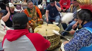 Chiniki Lake Singers live  Legends Casino Powwow 2024 3 [upl. by Bigner]