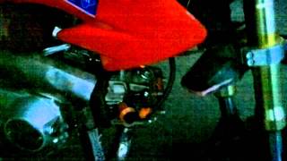 125cc pit bike with inner rotor kit 2 [upl. by Newlin]