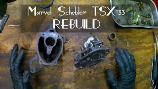 Marvel Schebler TSX33 carb rebuild [upl. by Dotty]