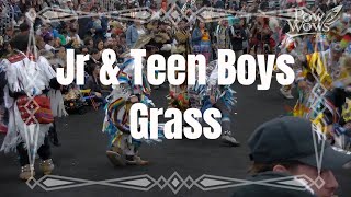 Jr and Teen Boys Grass  2024 Manito Ahbee Pow Wow  Powwowscom [upl. by Virgel]