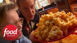 Alton Brown Makes Baked Macaroni and Cheese  Good Eats  Food Network [upl. by Velda110]