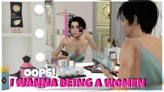 A Tale of TG Man Transform Into Women Story  Tg Tf Gender Bender  Part 1  Sims 4 [upl. by Zednanreh]