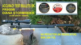 Test on Accuracy Heavy Bullets 45 mm JSB Rifle Stoeger [upl. by Bollay]