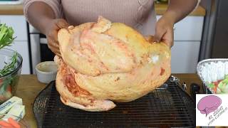 Seasoning a Turkey Properly Made Easy How to Make a Perfect Moist Well Seasoned Turkey [upl. by Cote]