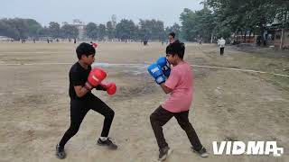 Boxing training 💪 Vishnu Bhagwan Boxing academy Prayagraj [upl. by Enriqueta838]