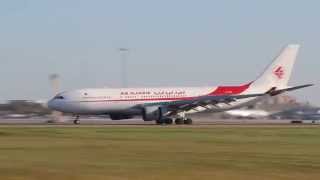 Air Algérie Airbus A330200 landing at MontrealYul airport [upl. by Lechner]