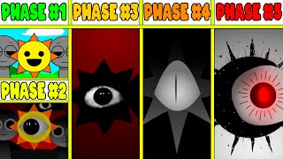 Phase 1 VS Phase 2 VS Phase 3 VS Phase 4 VS Phase 5 in Incredibox Sprunki [upl. by Esilrahc340]