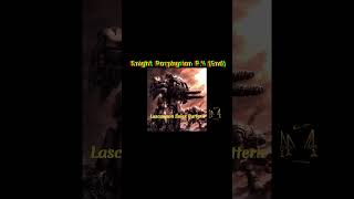 Knight Porphyrion Pt4 End 4inlore warhammer40k warhammer imperialknights wargame tabletop [upl. by Les]