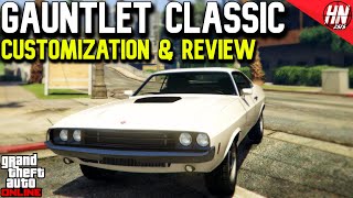 Bravado Gauntlet Classic Customization amp Review  GTA Online [upl. by Herrah553]