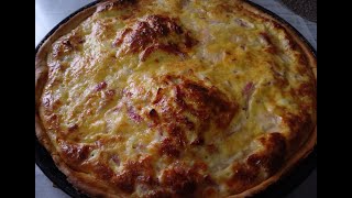 Quiche Lorraine recette facile et rapide [upl. by Asiret553]