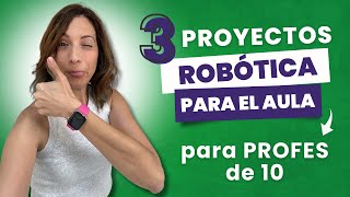 🚀 3 IDEAS de Proyectos de ROBÓTICA fáciles [upl. by Osithe]