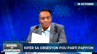 « Soirée de Campagne »  kifer sa obsesyon pou parti papiyon [upl. by Anella]