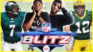 BROTHERS SHOW NO MERCY DIRTY PLAYS EVERYWHERE  NFL Blitz Gameplay  ThrowbackThursday [upl. by Assenav924]