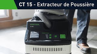 Festool CT 15 Extracteur de poussière  Aperçu [upl. by Rennob]