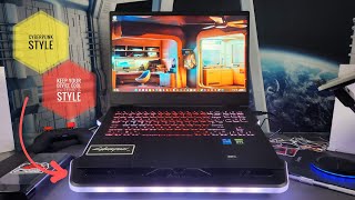 KLIM RGB Angle Adjustable Laptop Cooling Pad  Unbox Demo Review [upl. by Mosira]