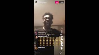 Desiigner premieres Outlet on Instagram Live [upl. by Mcclenaghan754]