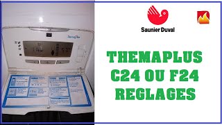 Comment régler votre Saunier Duval Themaplus C24 ou F24 [upl. by Colon]