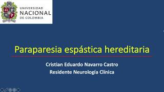 Paraparesia espástica hereditaria [upl. by Dominus]