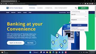 www53com  Login to FIfth Third Bank Online Banking Account [upl. by Drislane]