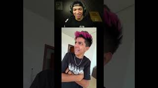 REACT Enaldinho  FINGI SER UM INTEGRANTE DO CANAL DA EMILY VICK [upl. by Mieka]