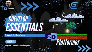 GDevelop Essentials for Beginners Creating a Menu and End Scene [upl. by Allecram]