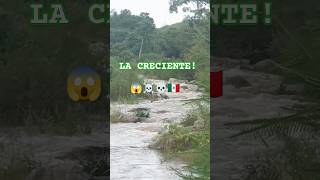 LA CRECIENTE DEL RIO 🏞️😱☠️ kayak shorts mexico [upl. by Admana]