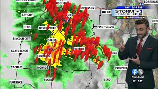 Holden LeCroy Thunderstorms fizzling out clearing Sunday afternoon [upl. by Nirret]